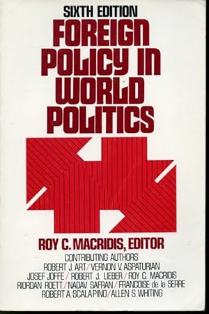 Imagen del vendedor de Foreign Policy in World Politics a la venta por Librairie Le Nord