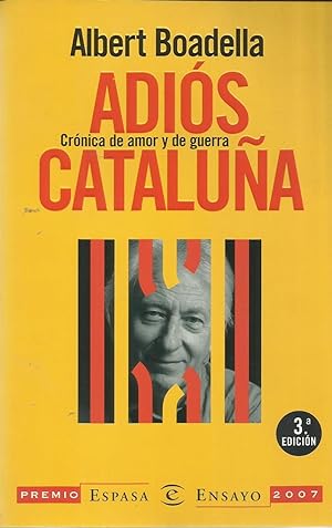 Imagen del vendedor de Adios Cataluña (Premio Ensayo 2007) a la venta por TU LIBRO DE OCASION
