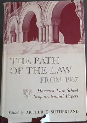 Bild des Verkufers fr The Path of the Law from 1967: proceedings and papers at the Harvard Law School Convocation held on the one-hundred fiftieth anniversary of its founding zum Verkauf von Chapter 1