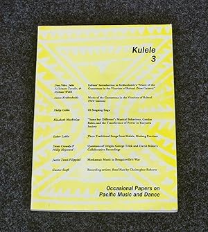 Kulele 3. Occasional Papers on Pacific Music and Dance