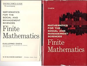 Seller image for Finite Mathematics: Mathematics for the Social and Management Sciences for sale by Dorley House Books, Inc.