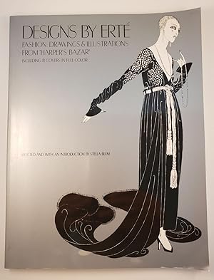 Imagen del vendedor de Designs by Erte Fashion Drawings & Illustrations From "Harper's Bazar" a la venta por WellRead Books A.B.A.A.