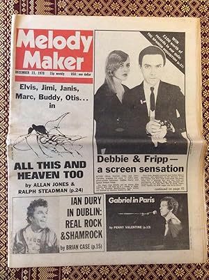 Melody Maker, December 23, 1978