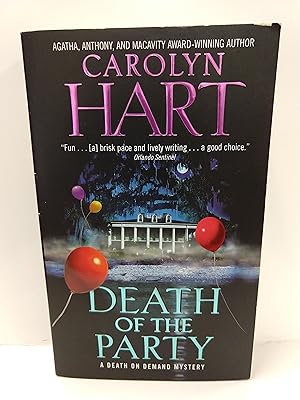 Image du vendeur pour Death of the Party (Death on Demand Mysteries, No. 16) mis en vente par Fleur Fine Books