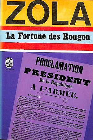 Bild des Verkufers fr La Fortune des Rougon zum Verkauf von WeBuyBooks