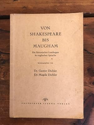 Bild des Verkufers fr Von Shakespeare bis Maugham: Ein literarischer Lesebogen in englischer Sprache zum Verkauf von Antiquariat Liber Antiqua