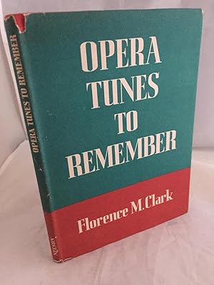 Image du vendeur pour Opera Tunes To Remember mis en vente par Tilly's Bookshop