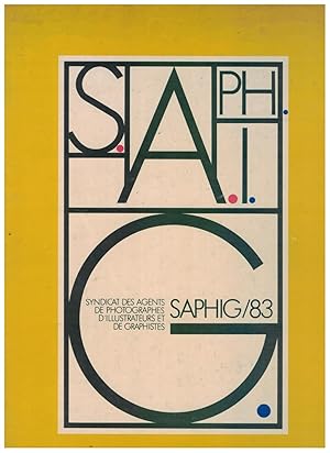 Seller image for SAPHIG/83. SYNDICAT DES AGENTS DE PHOTOGRAPHES D'ILLUSTRATEURS ET DE GRAPHISTES for sale by Mimesis