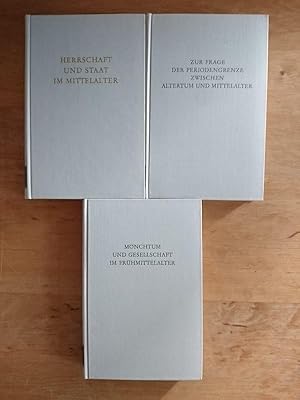 Mittelalter - 3 Bände aus der Reihe "Wege der Forschung"