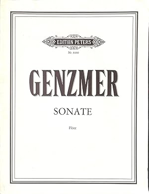 Immagine del venditore per Harald Genzmer Sonate Fur Flote venduto da WeBuyBooks