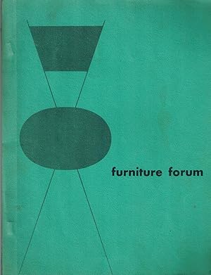 Image du vendeur pour Furniture Forum, Vol.1, No.2 - Spring, 1949 mis en vente par Dale Steffey Books, ABAA, ILAB