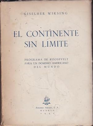 Seller image for El contienente sin lmite for sale by LIBRERA GULLIVER