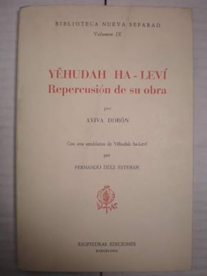 Yehudah Ha-Levi. Repercusión de su obra