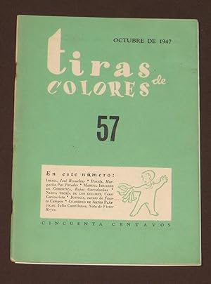 Imagen del vendedor de Tiras de Colores. Vol Iv. Nm. 57. Octubre de 1947. a la venta por Librera Urbe