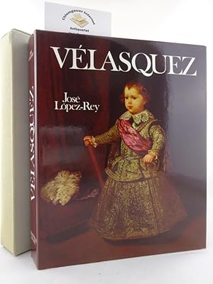 Seller image for Velasquez. Artiste et Createur . Avec un catalogue raisonn de son oeuvre integral. Par Jose Lopez-Rey. Version francaise d'Elizabeth Servan-Schreiber. for sale by Chiemgauer Internet Antiquariat GbR