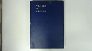 Seller image for VERSES. for sale by Goldstone Rare Books