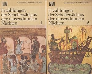 Seller image for Erzhlungen der Schehersad aus den Tausendundein Nchten (2 Bnde) Taschenbibliothek der Weltliteratur for sale by Versandantiquariat Nussbaum