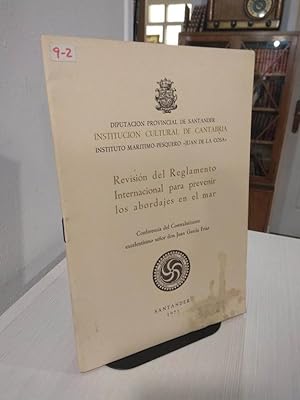 Imagen del vendedor de Revisin del Reglamento Internacional para prevenir los abordajes en el mar a la venta por Libros Antuano