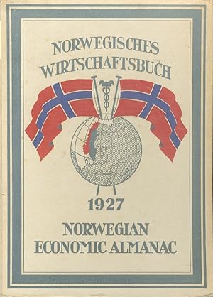 NORWEGIAN economic almanac 1927. With pictures, cards, sketches and one supplement / Norwegisches...