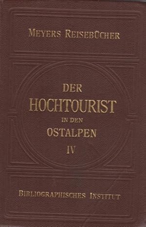 Imagen del vendedor de Der Hochtourist in den Ostalpen: 4. Zentrale Ostalpen vom Rheintal bis zum Brenner: Rhatikon, Silvretta, Ferwall und Samnaun-Gruppe, Otztaler und Stubaier Alpen, Sarntaler gruppe.: V. Auflage. a la venta por Studio Bibliografico Adige