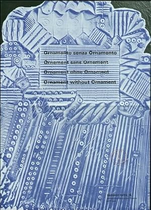 Werner Schreib. Ornament ohne Ornament. semaion extra 4, sporadisch erscheinendes Flugblatt.