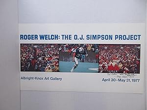 Roger Welch The O.J. Simpson Project 1977 (signed by artist)