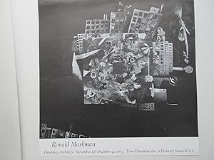 Seller image for Ronald Markman Paintings Etchings for sale by ANARTIST