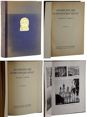 Imagen del vendedor de Geschichte der altrussischen Kunst. Textband/ Tafelband [in 1 Band]. a la venta por Antiquariat Lehmann-Dronke