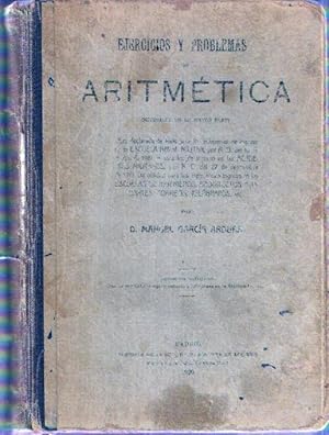 Imagen del vendedor de Ejercicios y problemas de Aritmtica a la venta por SOSTIENE PEREIRA