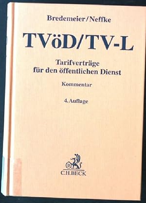 Immagine del venditore per TVD, TV-L : Tarifvertrge fr den ffentlichen Dienst ; Kommentar. venduto da books4less (Versandantiquariat Petra Gros GmbH & Co. KG)
