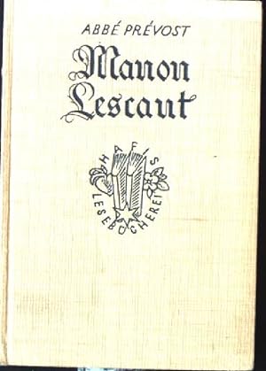 Seller image for Manon Lescout, Roman. for sale by books4less (Versandantiquariat Petra Gros GmbH & Co. KG)