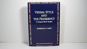 Immagine del venditore per Verbal Style and the Presidency: A Computer-Based Analysis (Human Communication Research Series) venduto da Gene The Book Peddler