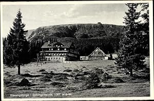 Ansichtskarte / Postkarte Riesengebirge Schlesien, Schlingelbaude