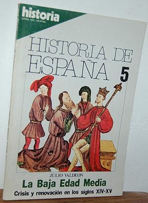 Seller image for Historia 16, EXTRA XVII. Abril 1981. HISTORIA DE ESPAA. LA BAJA EDAD MEDIA Crisis y renovacin en los siglos XIV-XV) for sale by EL RINCN ESCRITO