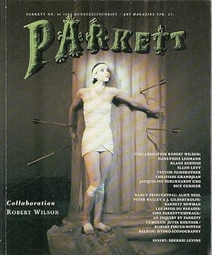 Parkett : the Parkett series with contemporary artists : 16 : Collaboration: Robert Wilson : inse...