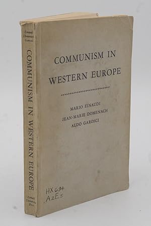 Image du vendeur pour Communism in Western Europe. mis en vente par ATGBooks