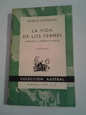 Imagen del vendedor de La vida de los Termes a la venta por Libros Ambig