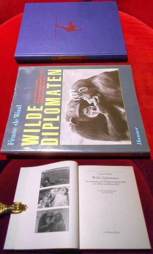 Bild des Verkufers fr Wilde Diplomaten. Vershnung und Entspannungspolitik bei Affen und Menschen zum Verkauf von Antiquariat Clement