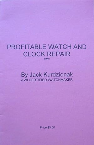 Profitable Watch and Clock Repair