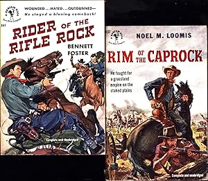 Rider of the Rifle Rock / Wounded . . . Hated . . . Outgunned -- He staged a blazing comeback, AN...