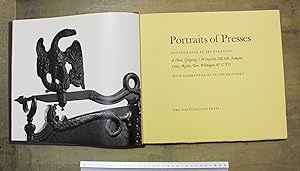 Portraits of presses. Of Fleece, Gregynog, I.M. Imprimit, Old Stile, Rampant Lions, Rocket, Tern,...