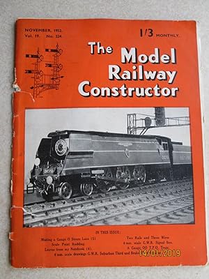 The Model Railway Constructor Vol. 19 No. 224.November 1952
