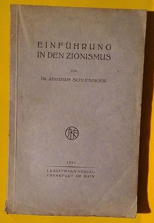 Einführung in den Zionismus