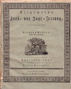 Allgemeine Forst- und Jagd-Zeitung. 3. Jahrgang 1827. Monat November (Hefte131 bis 143).