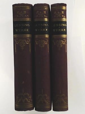 Bild des Verkufers fr Lessings Werke in drei Bnden. Eingeleitet von Arnold Zweig zum Verkauf von Leserstrahl  (Preise inkl. MwSt.)