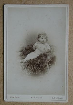 Seller image for Cabinet Photograph: A Portrait of a Young Child. for sale by N. G. Lawrie Books