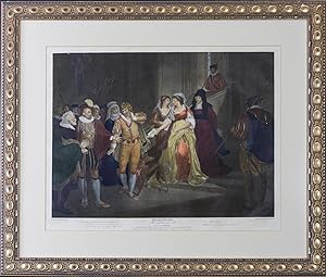 Bild des Verkufers fr A Collection of Prints, From Pictures Painted for the Purposes of Illustrating the Dramatic Works of Shakespeare, By the Artists of Great-Britain [3 FRAMED ENGRAVINGS] zum Verkauf von Symonds Rare Books Ltd