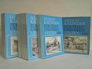 Heimatkalender für Stadt und Kreis Uelzen. Sammlung von 26 Heften