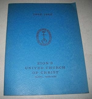 Immagine del venditore per Zion's United Church of Christ, Bland, Missouri, 1866-1966 venduto da Easy Chair Books