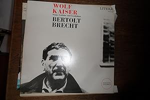 Seller image for Wolf Kaiser: Songs, Gedichte und Geschichten Bertolt Brecht. Berliner Ensemle. for sale by Antiquariat Floeder